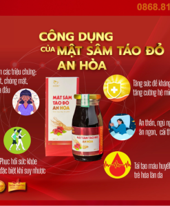 Mật sâm táo đỏ An Hòa