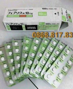 Viên uống gout Nhật Feburic Tablet 10mg