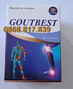 Viên uống Goutbest hỗ trợ bệnh gout